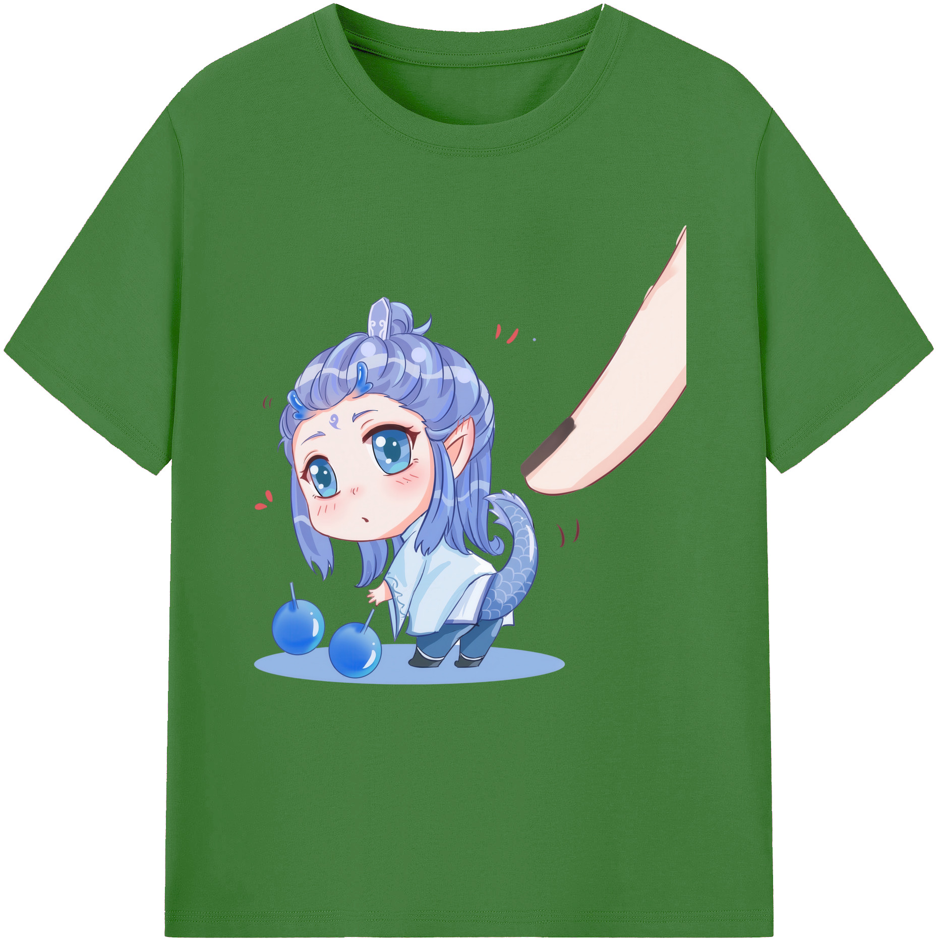 （画像用） Ne Zha 2 ナタ 魔童の大暴れ レディースカジュアルプリントTシャツ（綿100％）